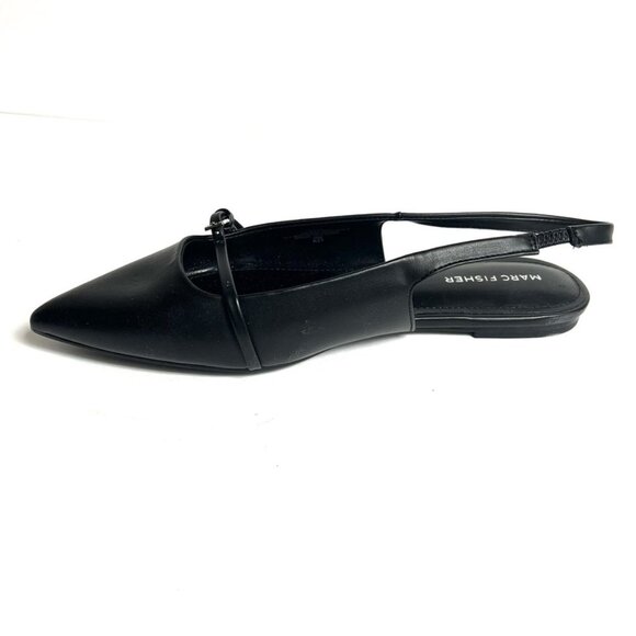 Marc Fisher Women’s Elema Black Flats, Size 9.5M - Picture 2 of 6